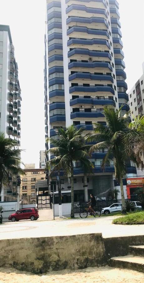 Lindo Apartamento Guilhermina - Edificio Frente Para O Mar Прая-Гранди Экстерьер фото